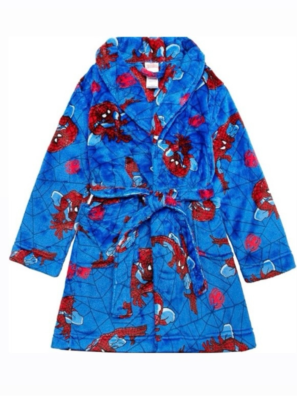 NWT. MARVEL Kids Spiderman Plush Robe